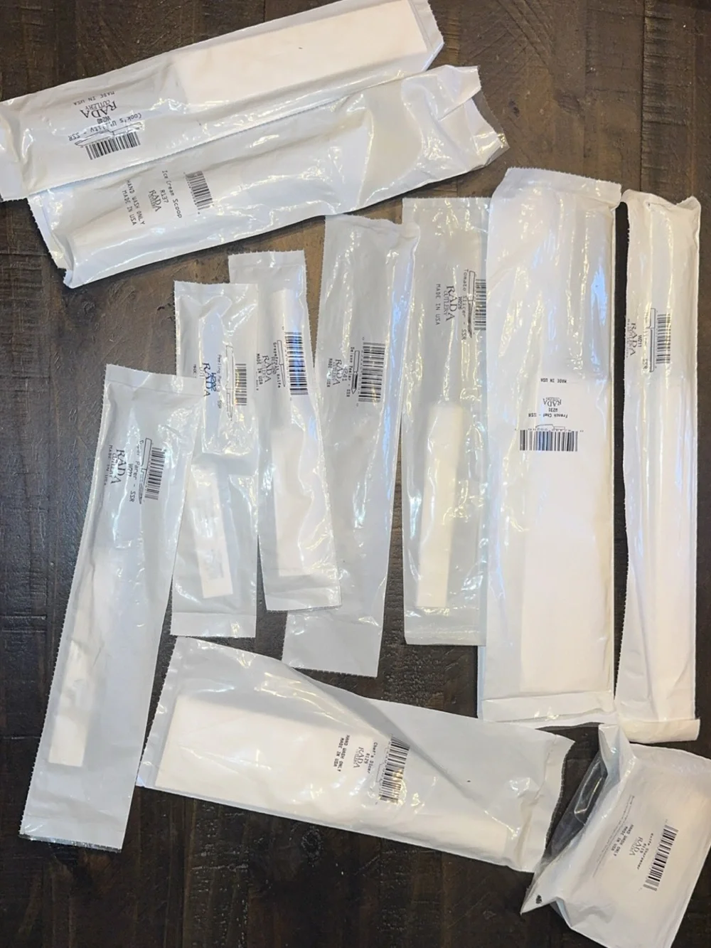 NWT 12PC RADA KITCHEN CUTLERY BUNDLE KNIVES, ICE CREAM SCOOP, PEELER, SHARPENER